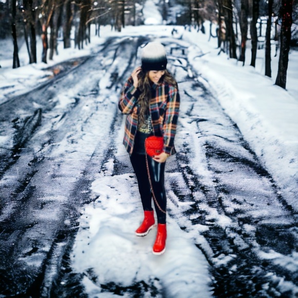 ⭐️HOST PICK⭐️ NEW Washed Cotton Plaid Shacket Size Small - Picture 10 of 10